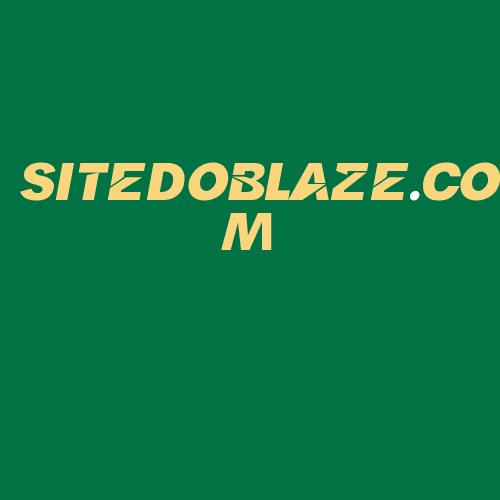 Logo da SITEDOBLAZE